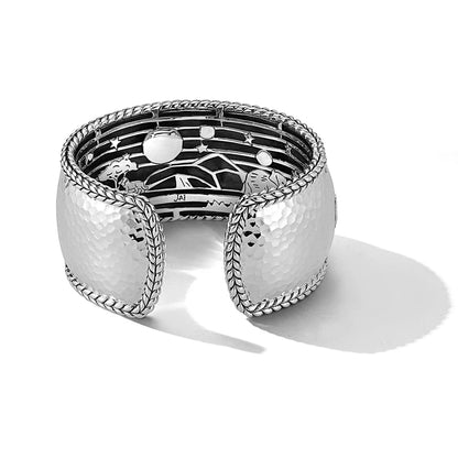 Jai 35mm Hammered Cuff