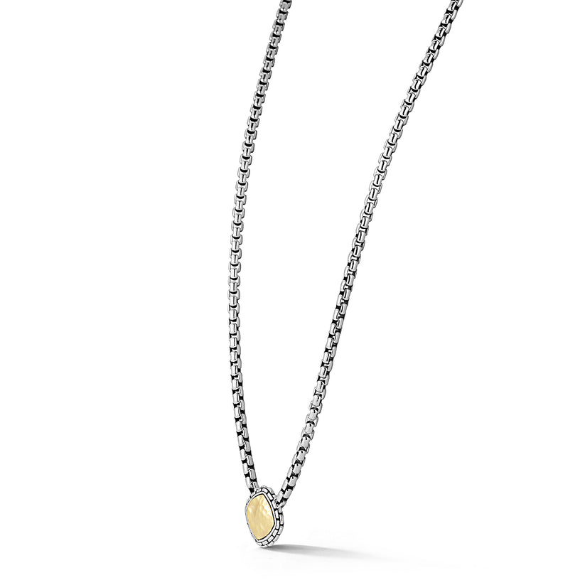 Jai Hammered Disk Necklace