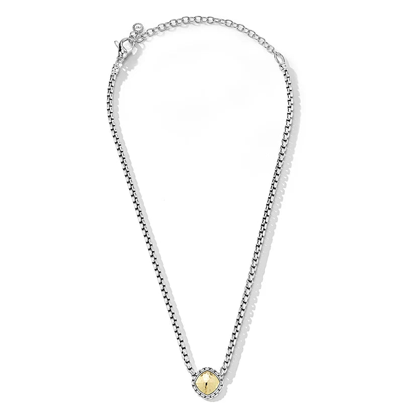 Jai Hammered Disk Necklace