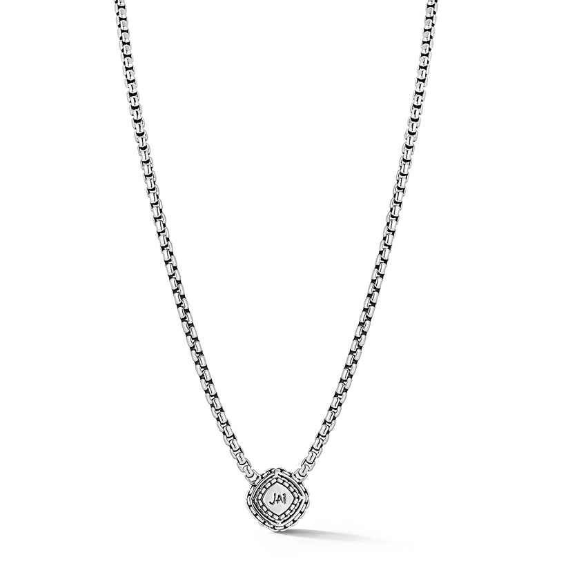 Jai Hammered Disk Necklace