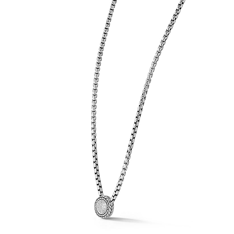 Jai Diamond Disk Necklace