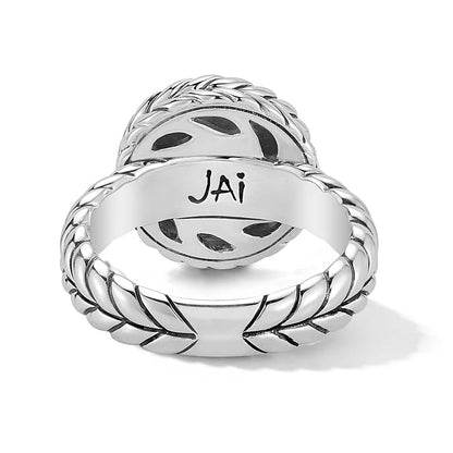 Jai Diamond Disk Ring