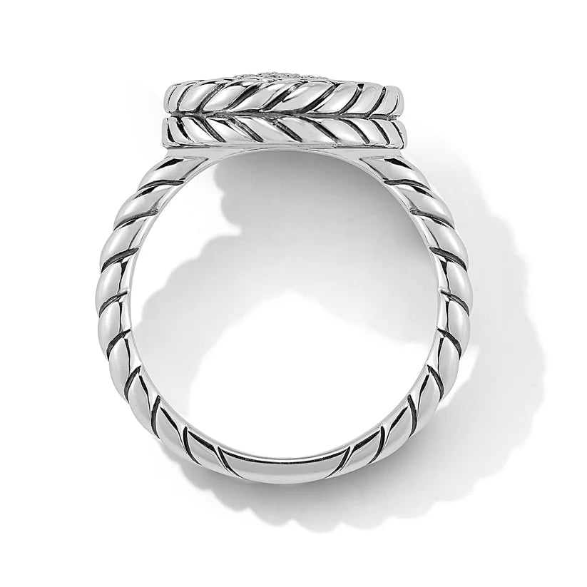Jai Diamond Disk Ring