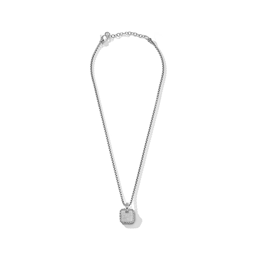 Jai Diamond Box Chain Necklace