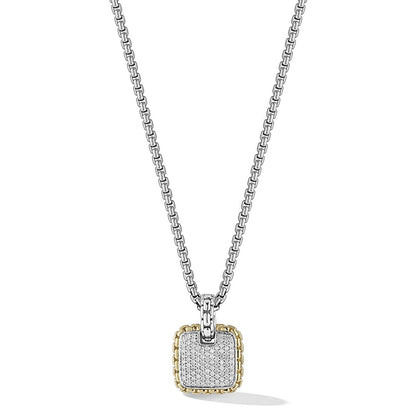 Jai Diamond Box Chain Necklace