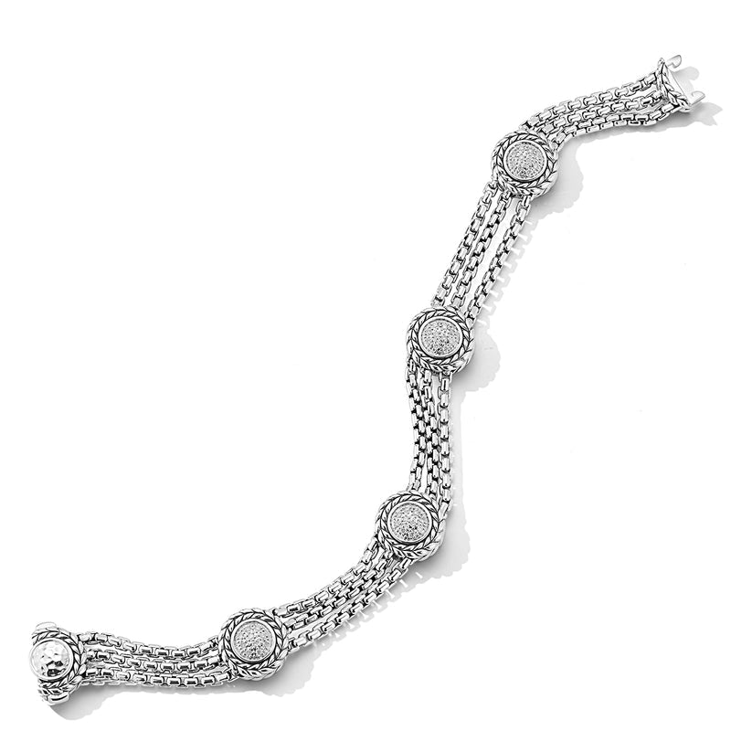 Jai Diamond Disk Bracelet