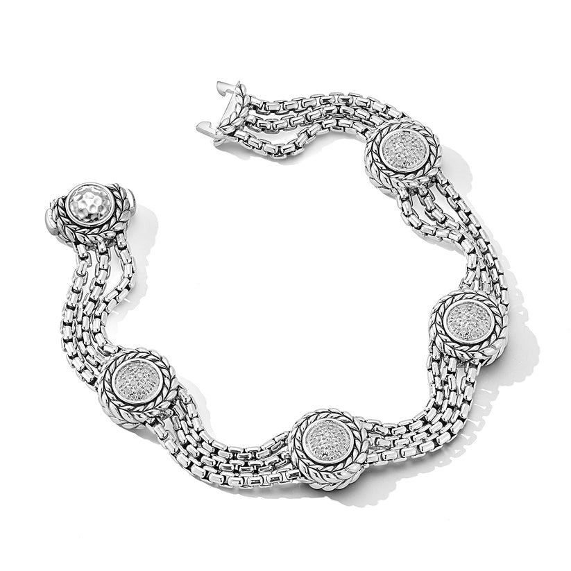 Jai Diamond Disk Bracelet