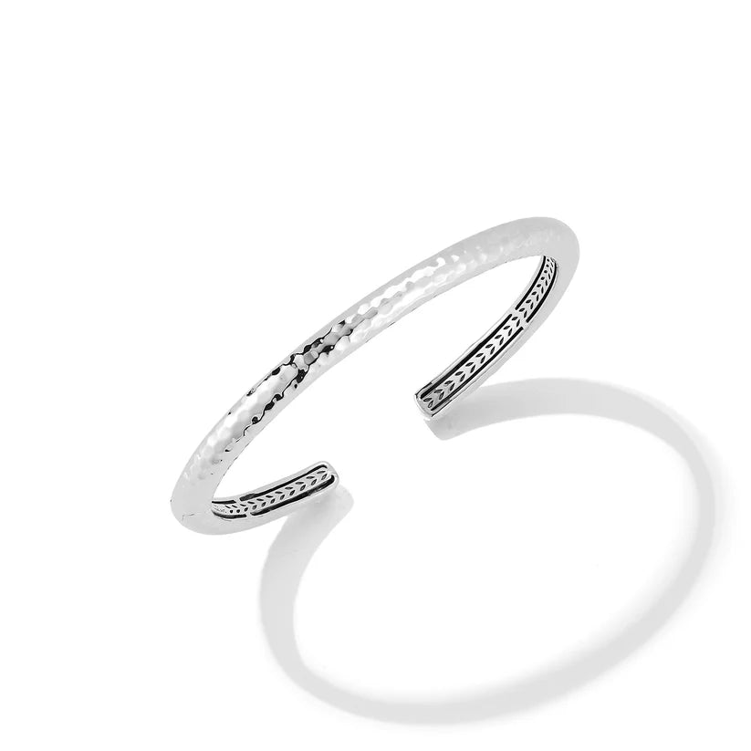 Jai 5.5mm Hammered Bangle