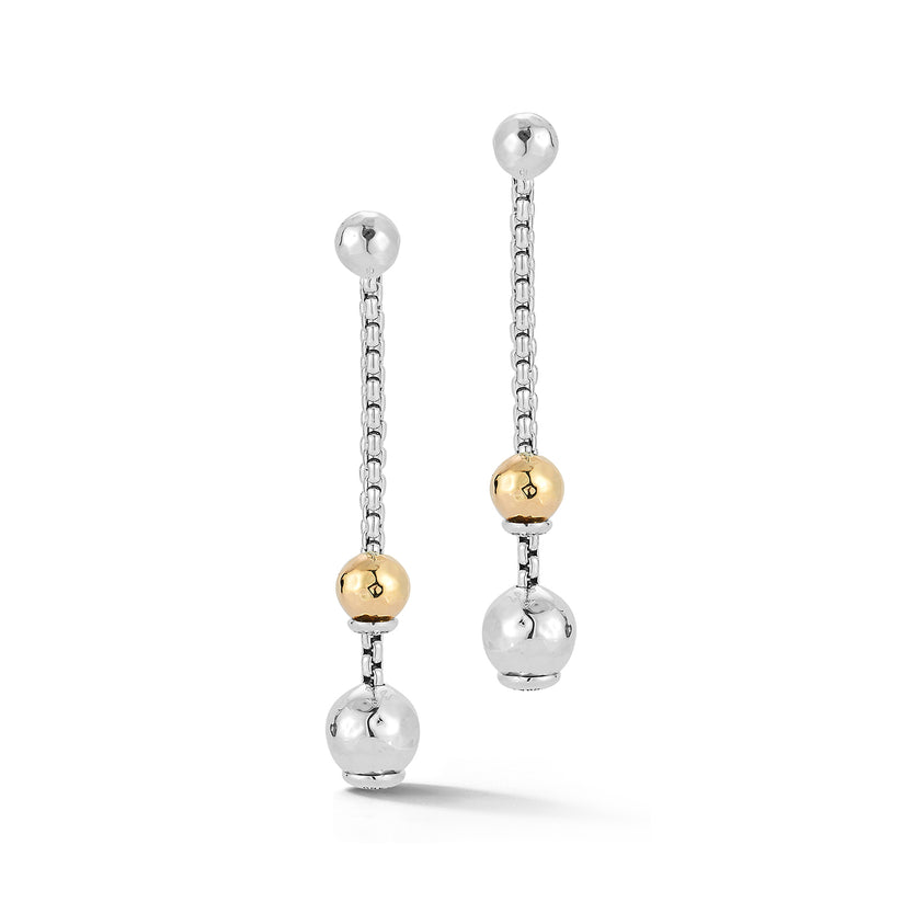 Jai Box Chain Drop Earrings