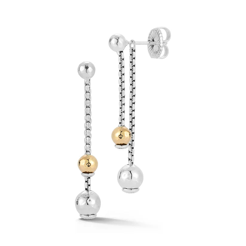Jai Box Chain Drop Earrings
