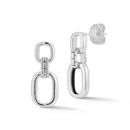 Jai Open Link Drop Earrings
