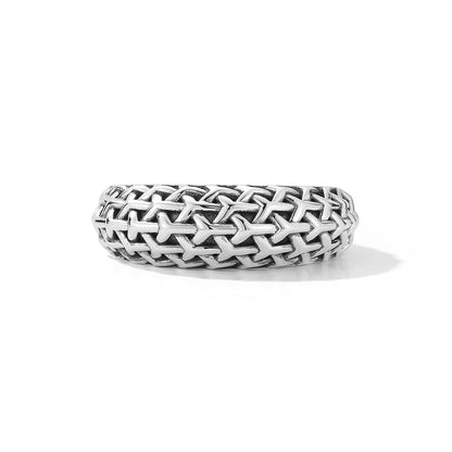 Jai Lattice Weave Dome Ring