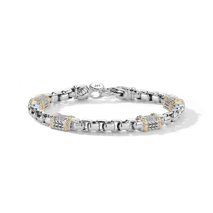 Jai Diamond Station Bracelet