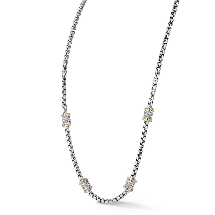 Jai Diamond Station Necklace