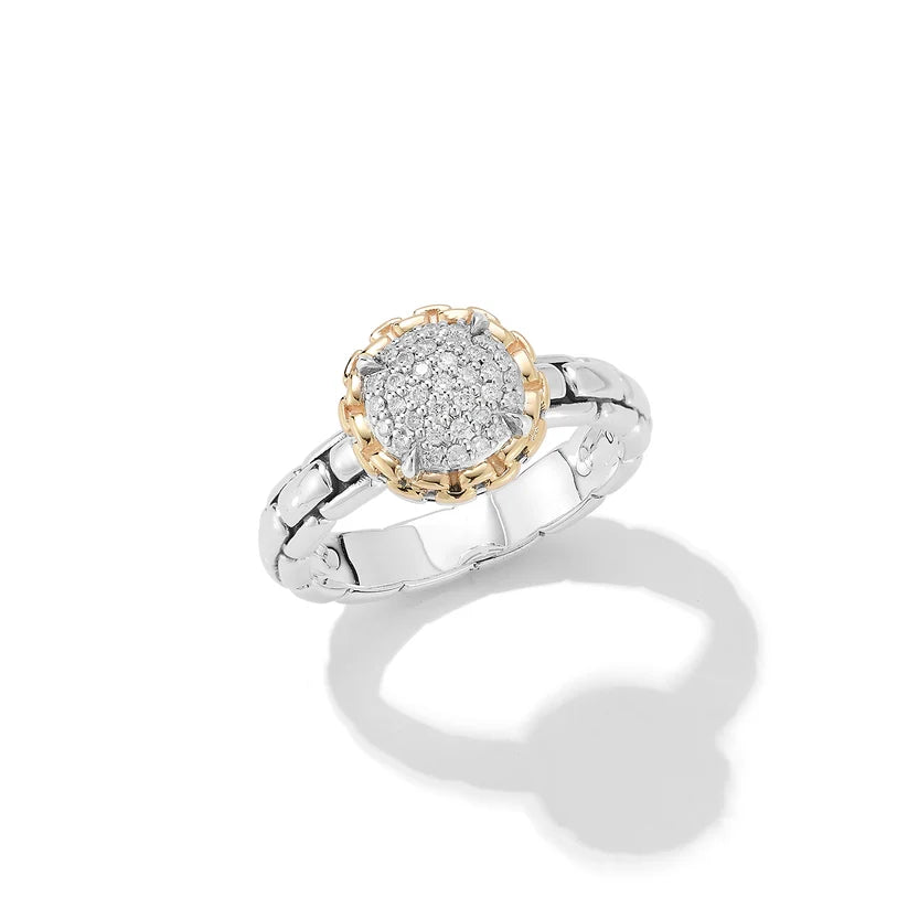 Jai Diamond Box Chain Ring