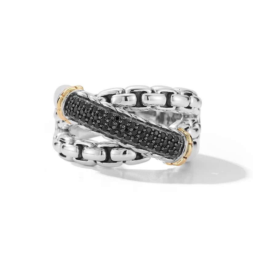 Jai Black Spinel Ring