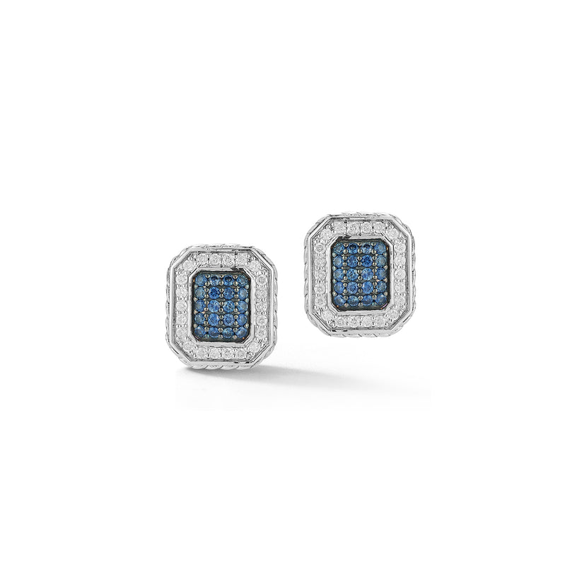 Jai Diamond Sapphire Earrings