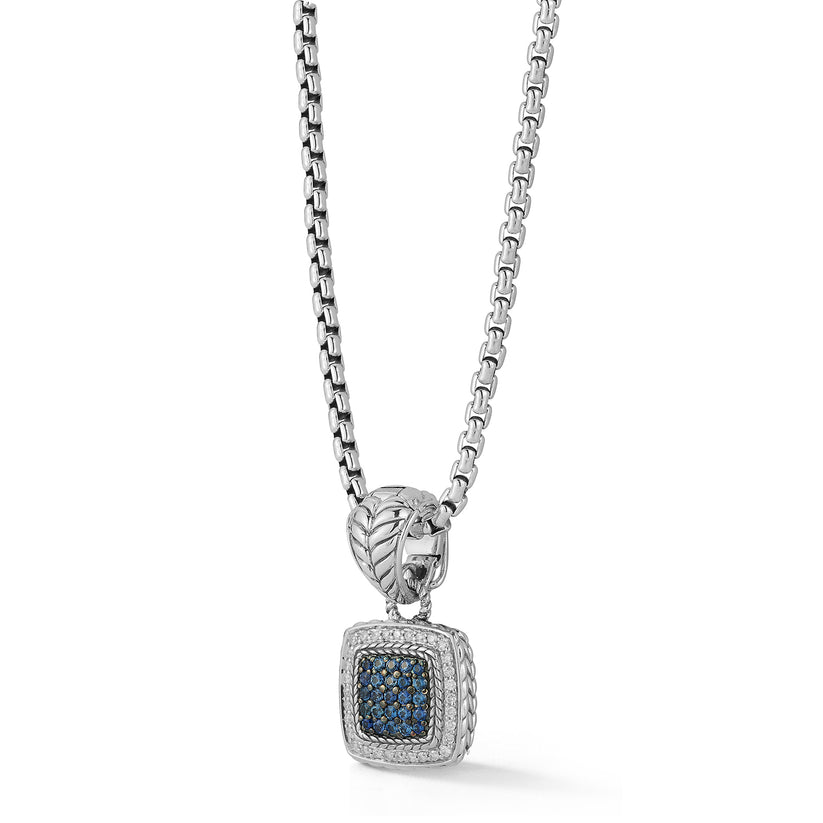 Jai Diamond Sapphire Necklace