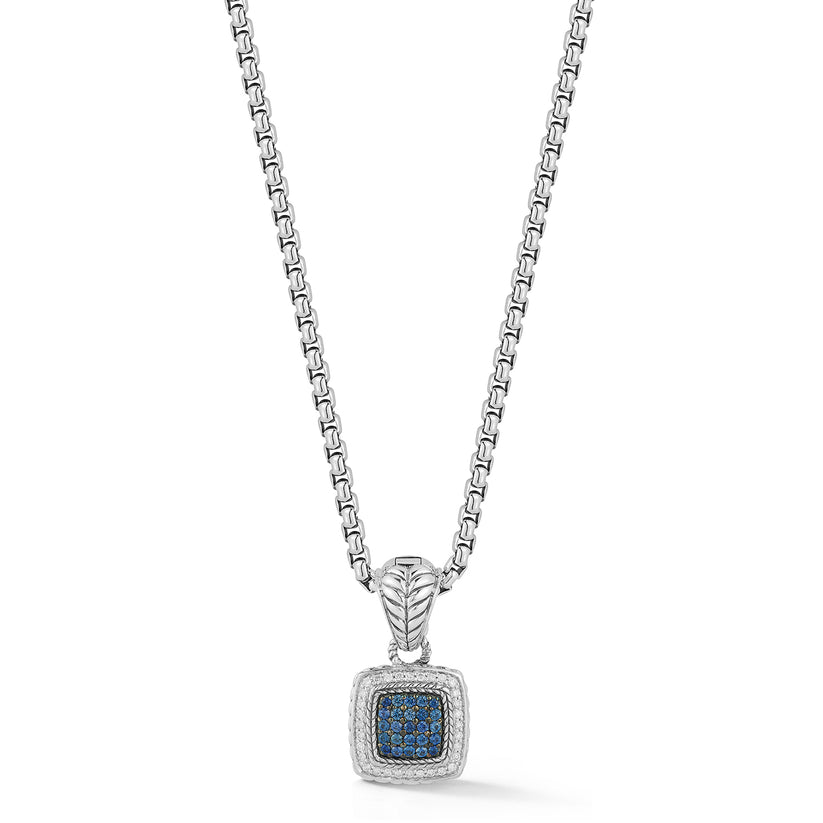 Jai Diamond Sapphire Necklace