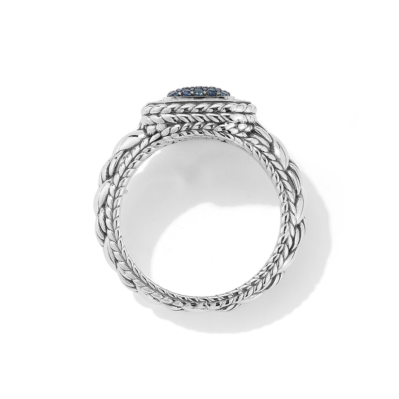 Jai Diamond Sapphire Ring