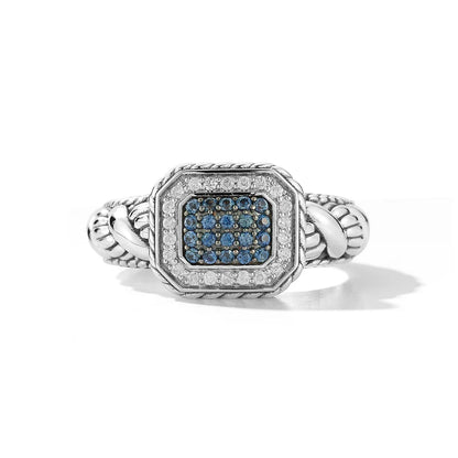 Jai Diamond Sapphire Ring