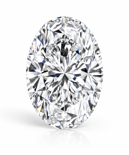 100 Facets 3.58ctw Certified Lab Grown Diamond Hidden Halo Engagement Ring