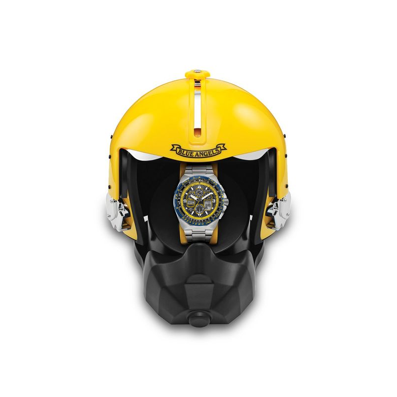 blue angels motorcycle helmet Citizen Promaster Skyhawk A-T JY8125-54L Watch
