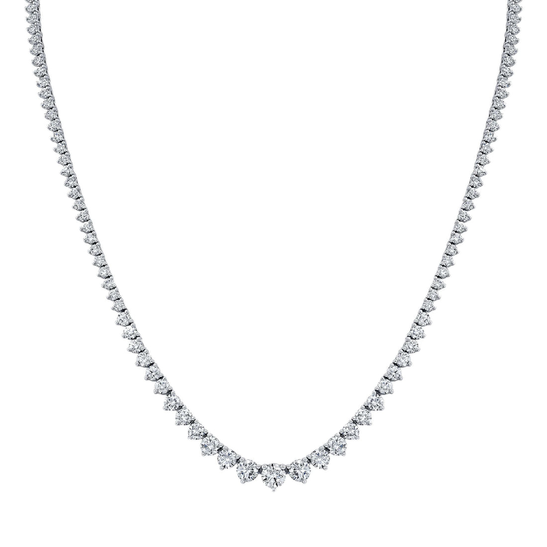 5ctw Lab Grown Diamond Tennis Necklace