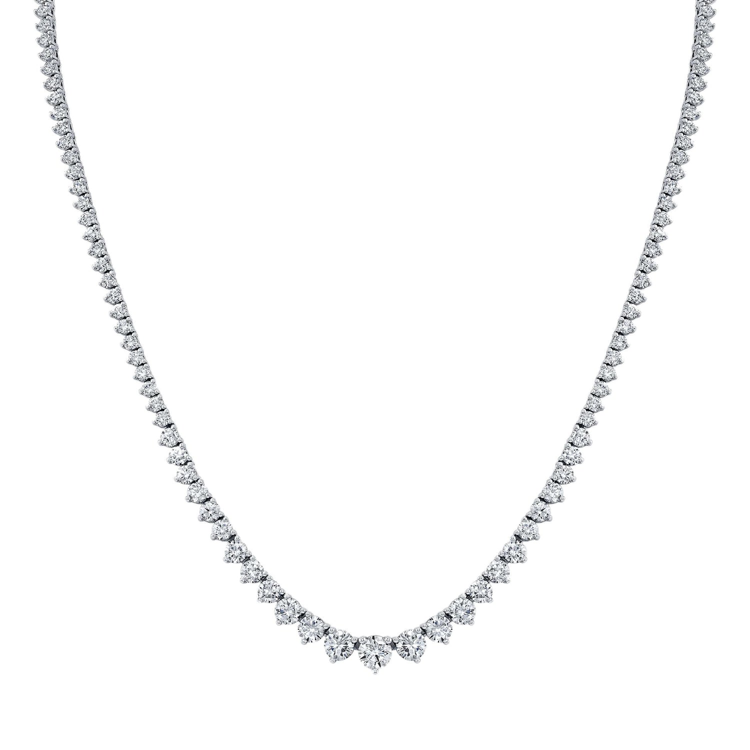 5ctw Lab Grown Diamond Tennis Necklace