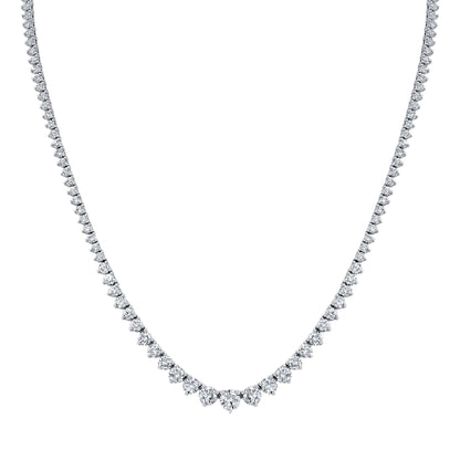 5ctw Lab Grown Diamond Tennis Necklace