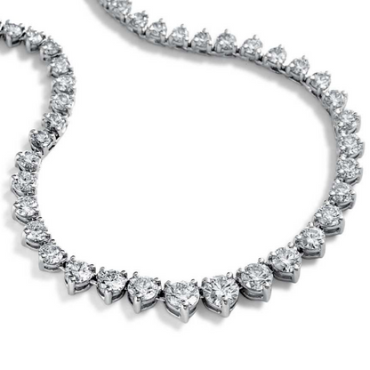 5ctw Lab Grown Diamond Tennis Necklace