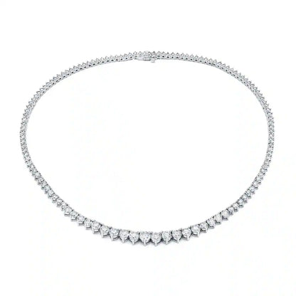 5ctw Lab Grown Diamond Tennis Necklace