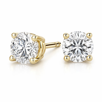 1-1/2ctw Lab Grown Diamond Stud Earrings